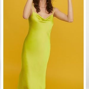 Sexy BNWT Express Satin Midi Dress